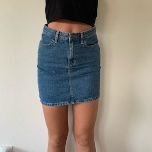denim skirt!